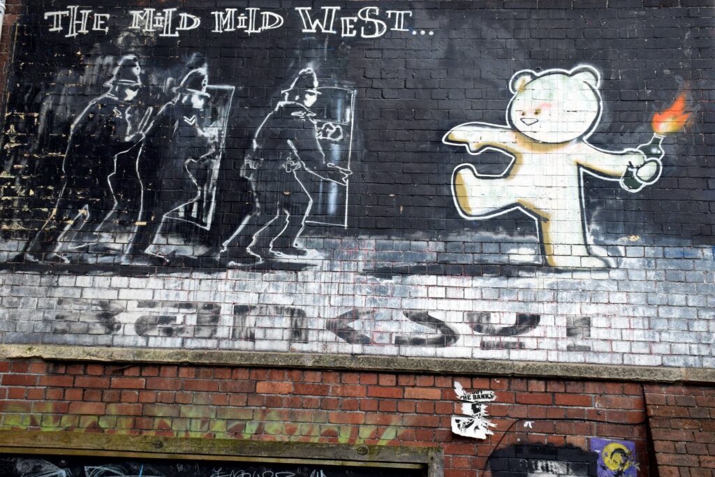 Banksy Mild Mild West